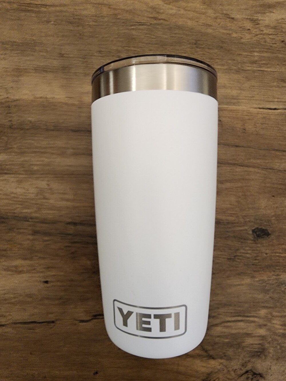 YETI White 10oz Stainless Steel Tumbler